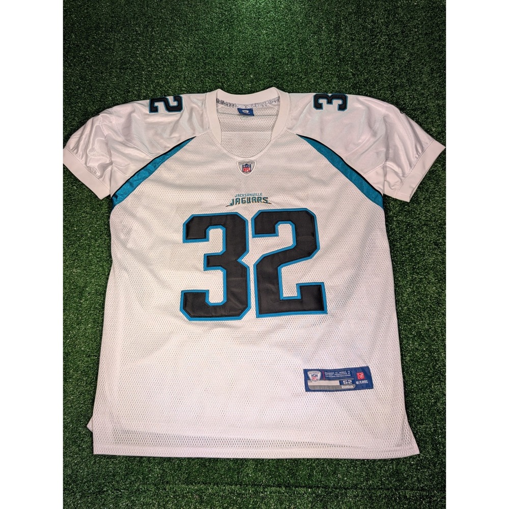 Reebok Jacksonville Jaguars Maurice Jones-Drew 32 NFL Jersey White Mens 52 L/XL